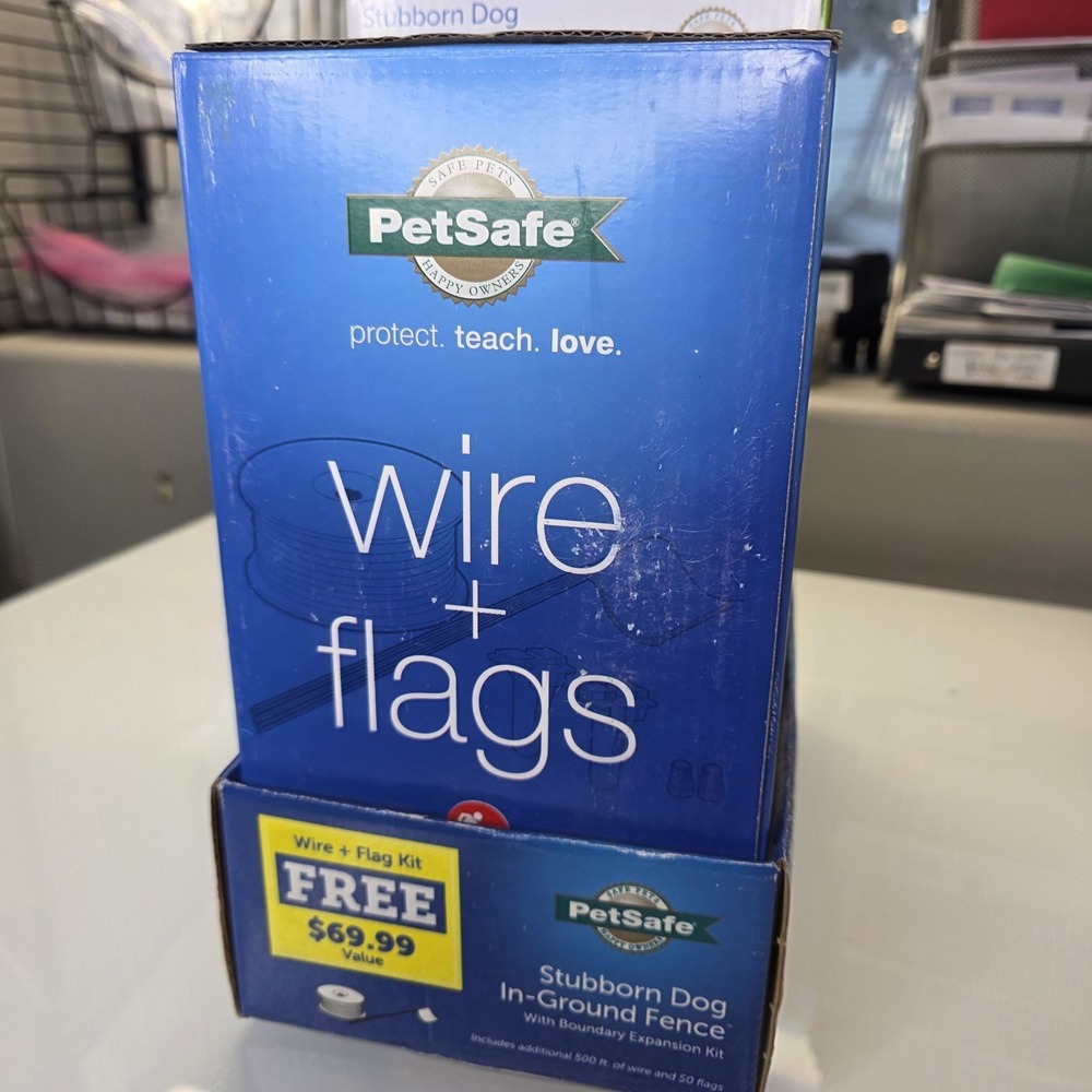 New Box PetSafe In Ground Stubborn‎ Dog Fence Receiver Collar Complete 500 Ft - Picture 4 of 4